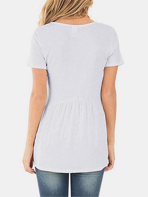 NEW FEELING Womens Multi T-Shirts
