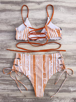 NEW FEELING Womens Floral Bikinis