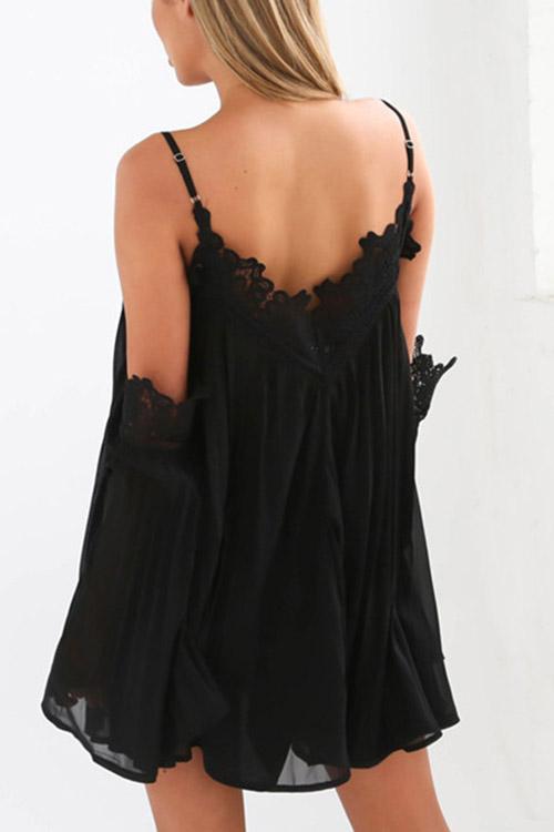 NEW FEELING Womens Black Sexy Dresses