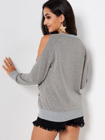 NEW FEELING Womens Grey T-Shirts