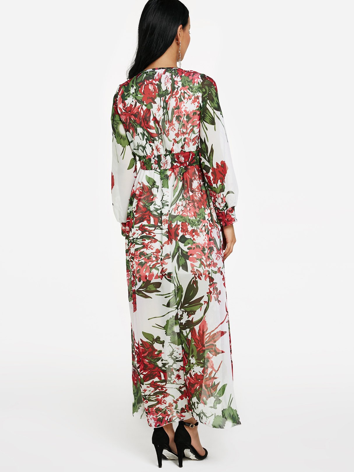 NEW FEELING Womens Floral Maxi Dresses