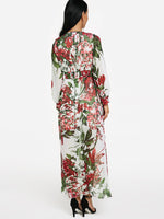 NEW FEELING Womens Floral Maxi Dresses