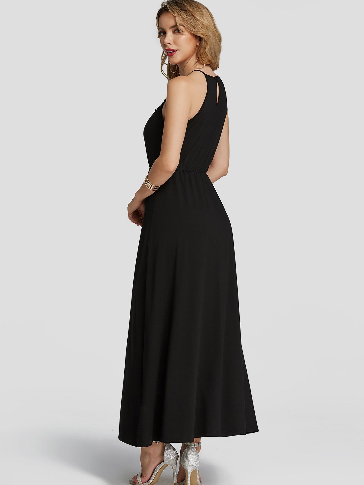 ODM Ladies Sleeveless Maxi Dresses