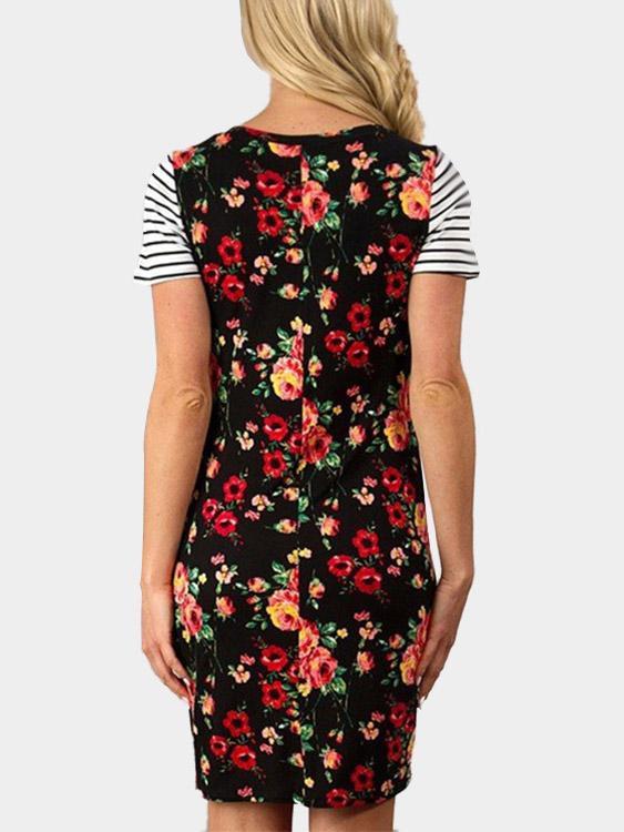 NEW FEELING Womens Floral Floral Dresses