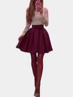NEW FEELING Womens Burgundy Sexy Dresses