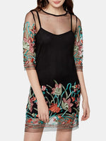 ODM Ladies 3/4 Sleeve Dresses