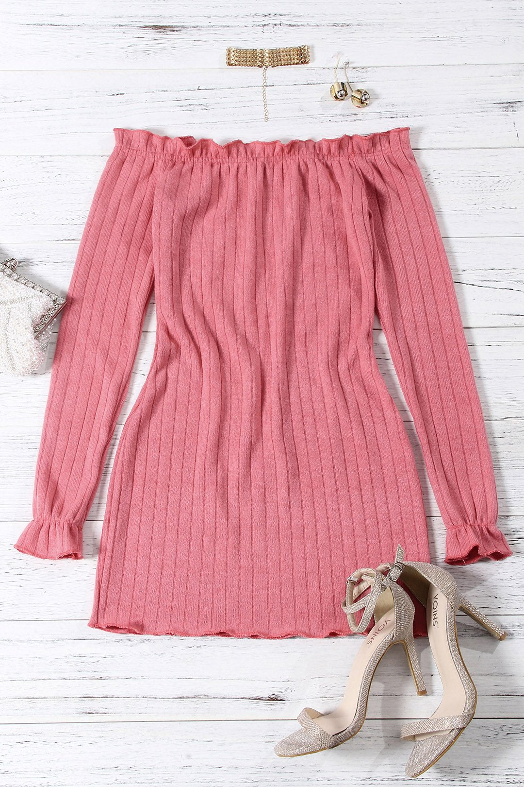 ODM Ladies Long Sleeve Mini Dress