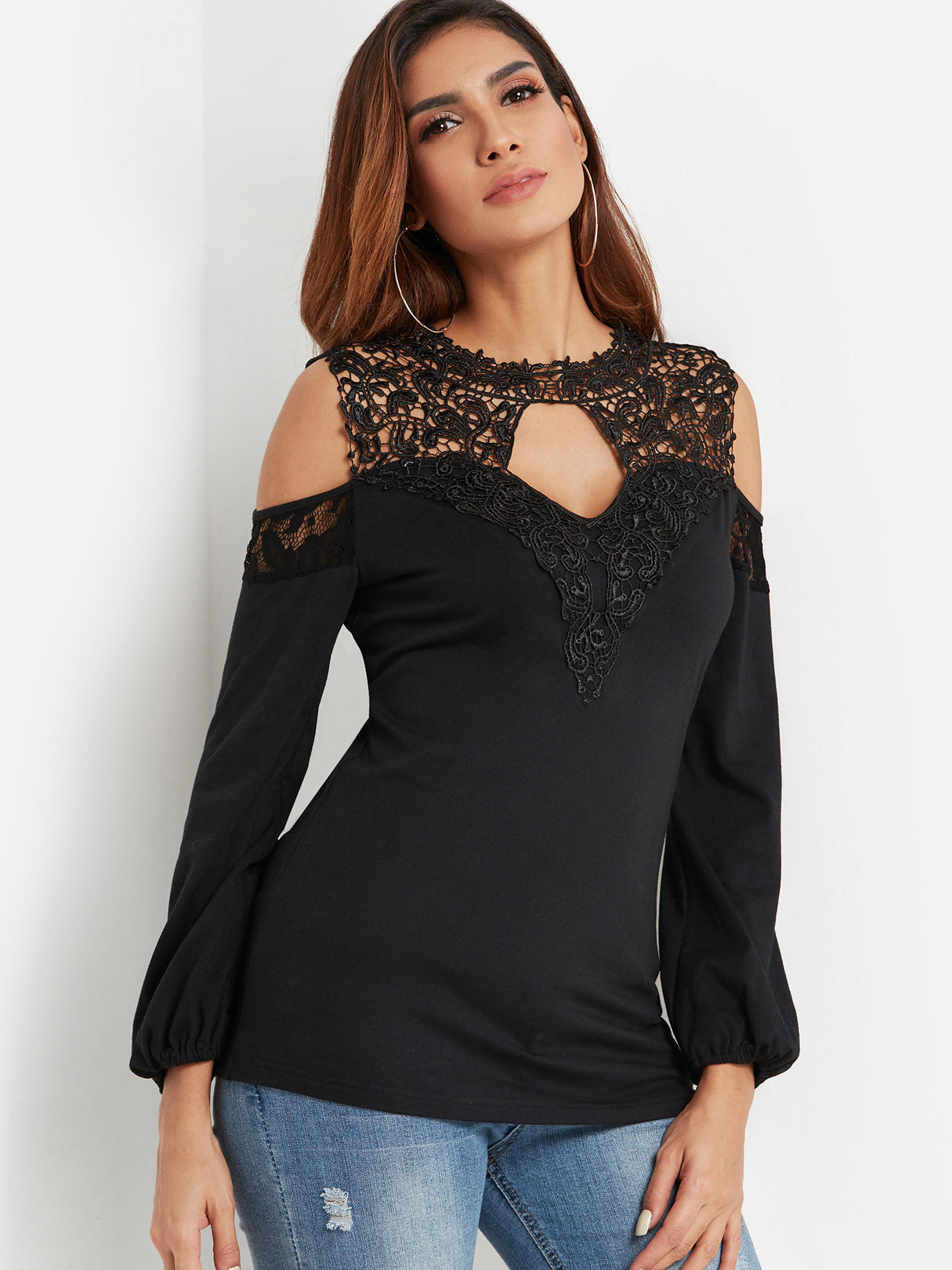 OEM Ladies Black T-Shirts