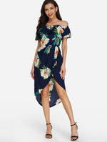 OEM Ladies Floral Floral Dresses