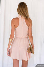 NEW FEELING Womens Pink Mini Dresses