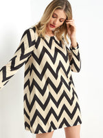 ODM Ladies Long Sleeve Casual Dresses