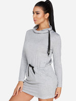 ODM Ladies Long Sleeve Casual Dresses
