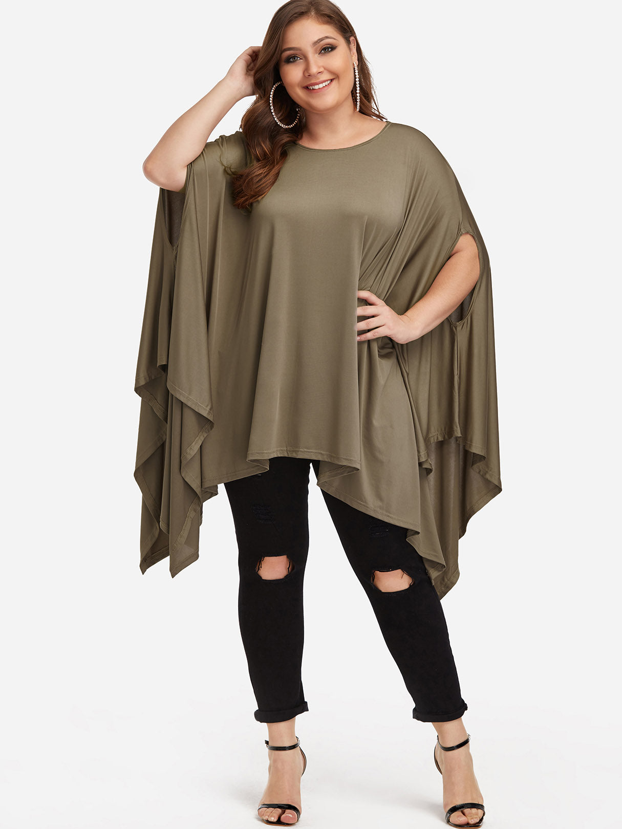 OEM ODM Womens Half Sleeve Plus Size Tops