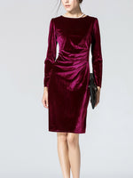 ODM Ladies Long Sleeve Sexy Dress