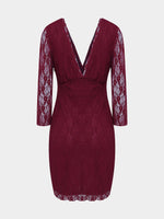 NEW FEELING Womens Plum Mini Dresses