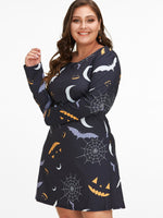 OEM Ladies Black Plus Size Dresses