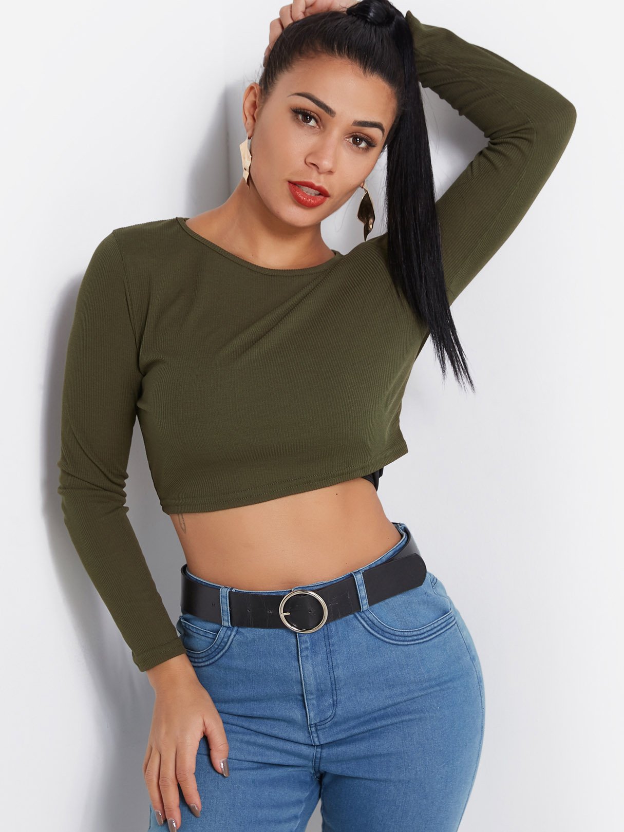 ODM Ladies Long Sleeve T-Shirts