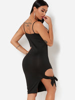 NEW FEELING Womens Black Off The Shoulder Dresses