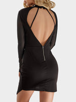 NEW FEELING Womens Black Mini Dresses