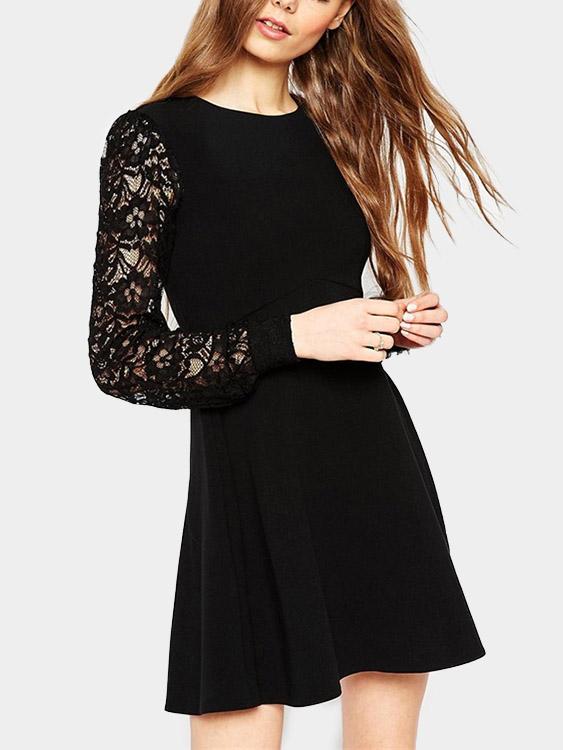 ODM Ladies Long Sleeve Sexy Dress