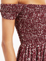 Custom Womens Floral Print Maxi Dresses
