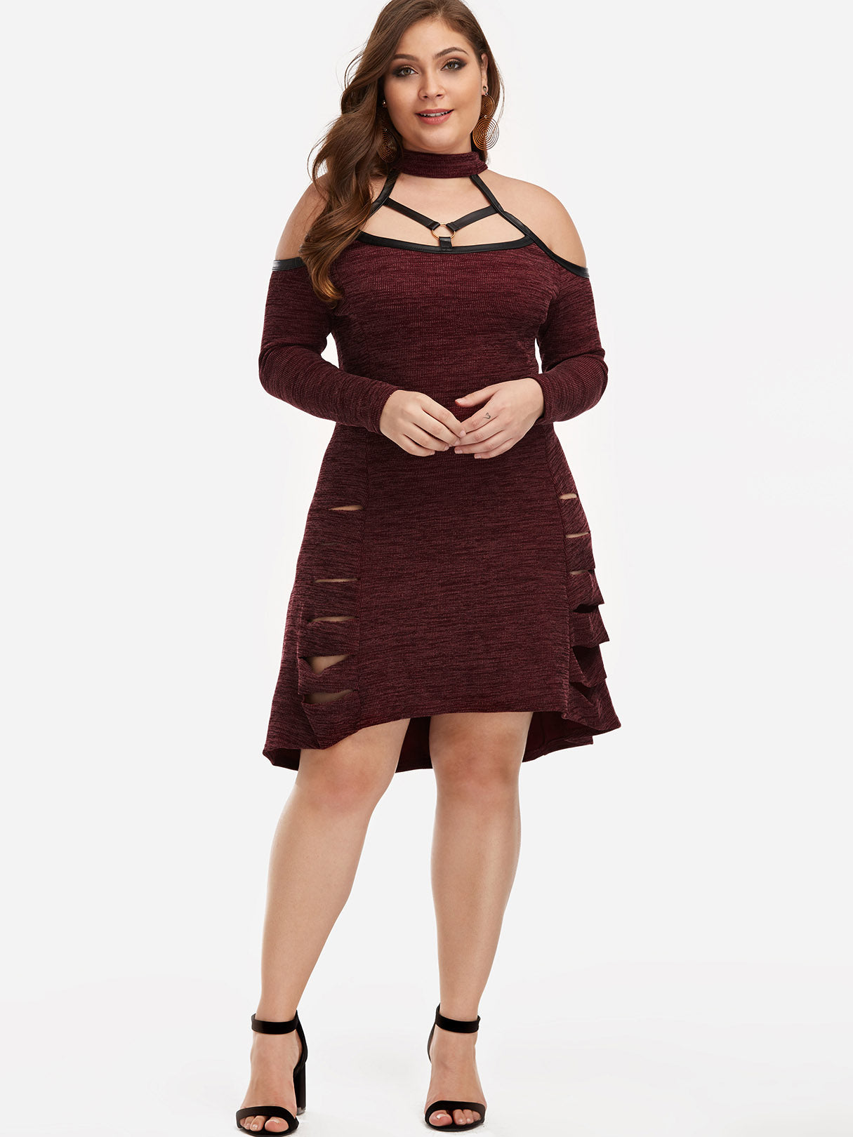 OEM ODM Womens Grey Plus Size Dresses