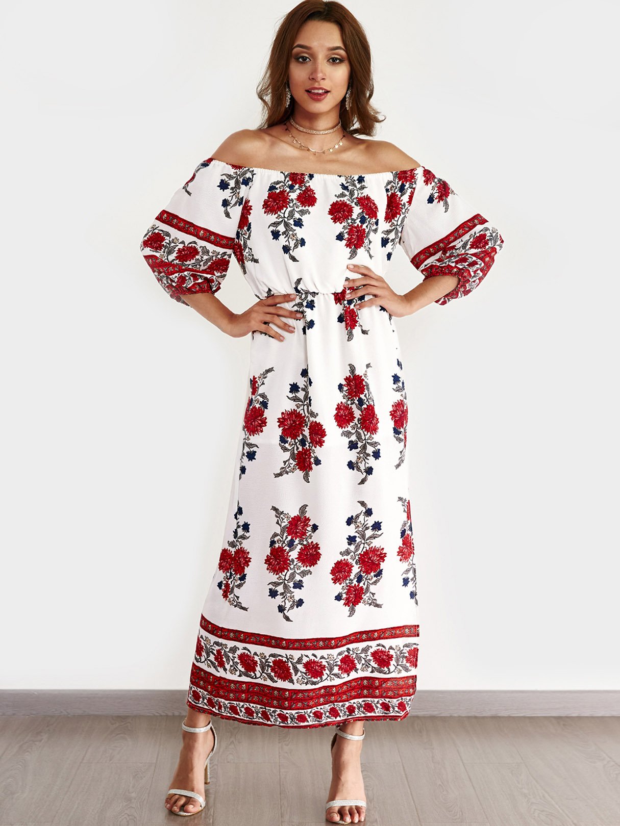 OEM ODM Womens 3/4 Sleeve Dresses