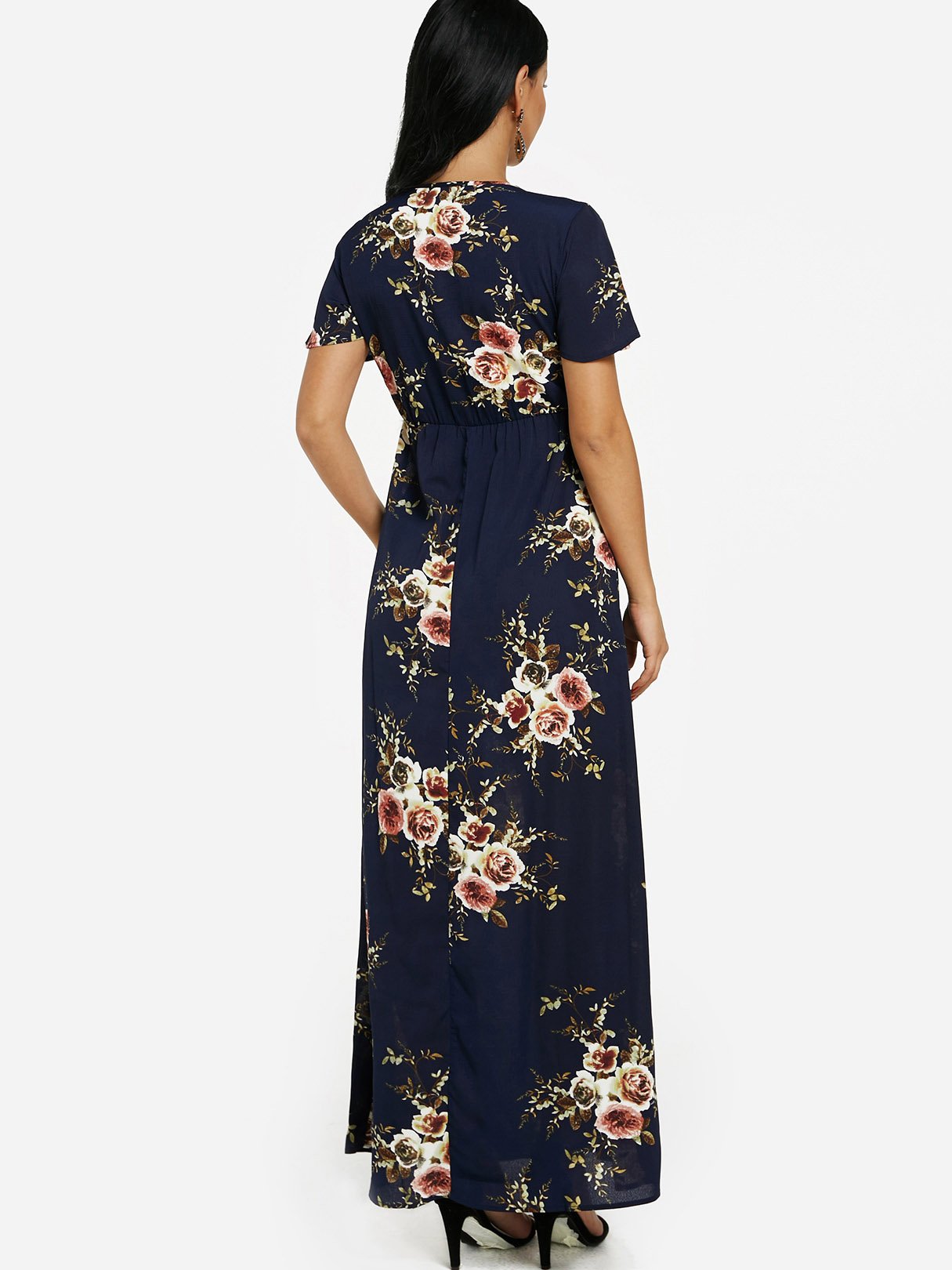 NEW FEELING Womens Royal Maxi Dresses