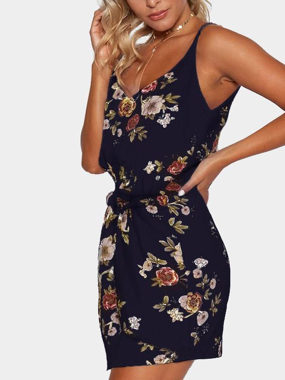 NEW FEELING Womens Floral Floral Dresses