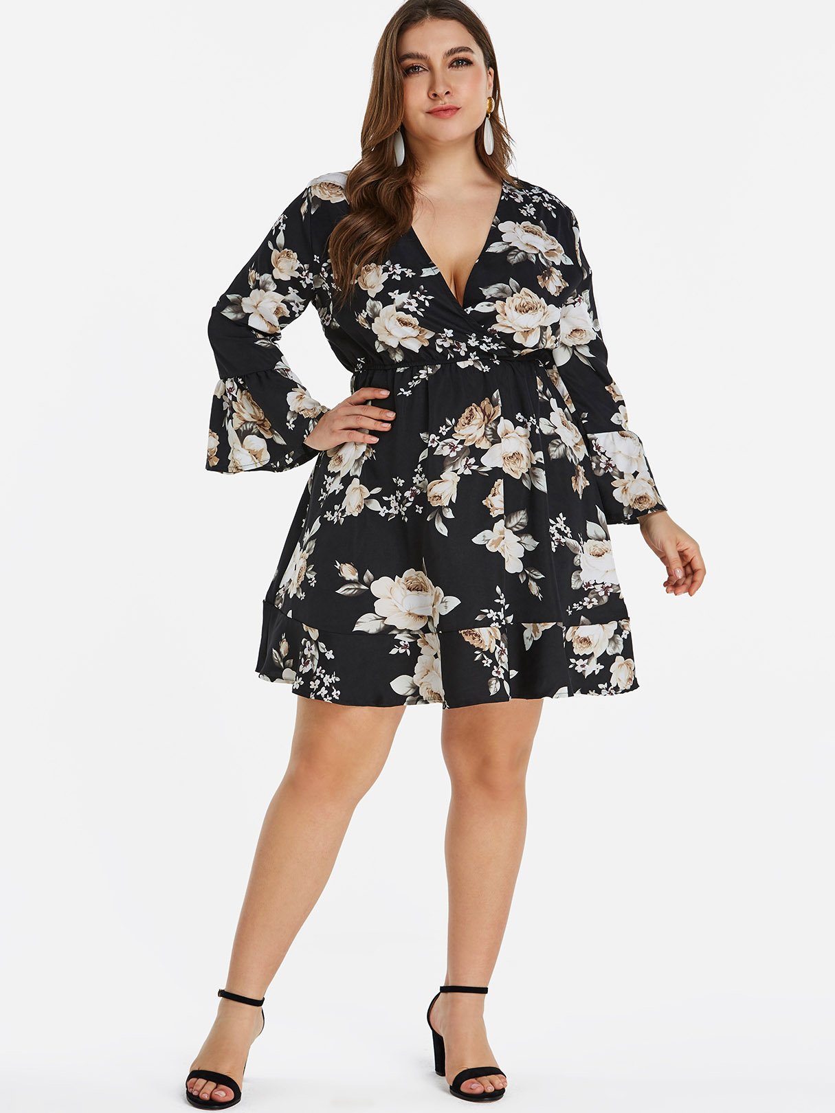 OEM ODM Women's Plus Size Dresses With Sleeves