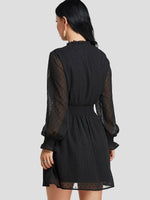NEW FEELING Womens Black Casual Dresses