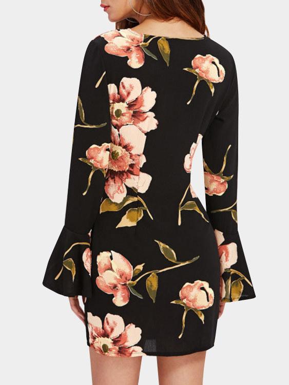 NEW FEELING Womens Black Mini Dresses