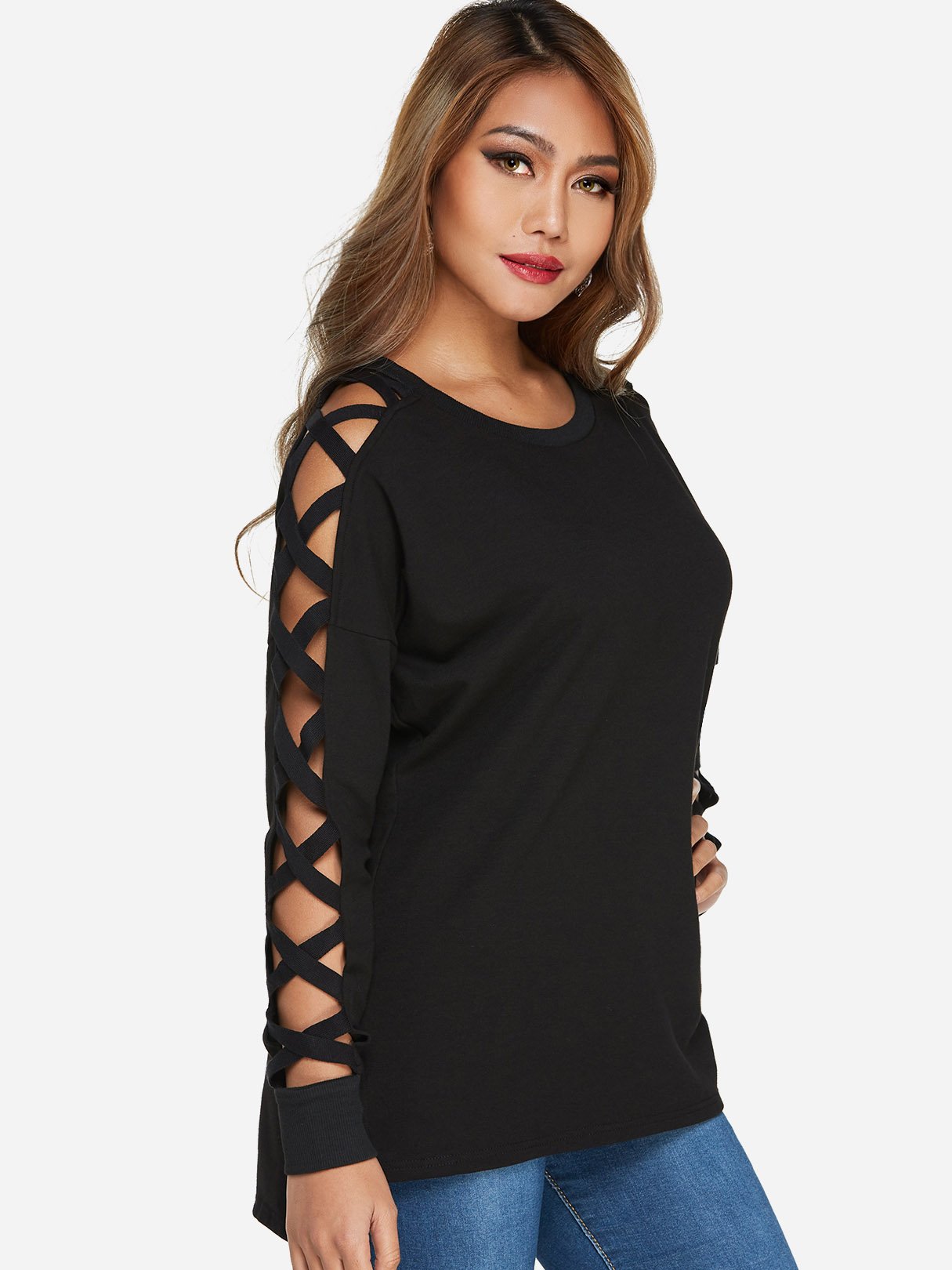 ODM Ladies Long Sleeve T-Shirts