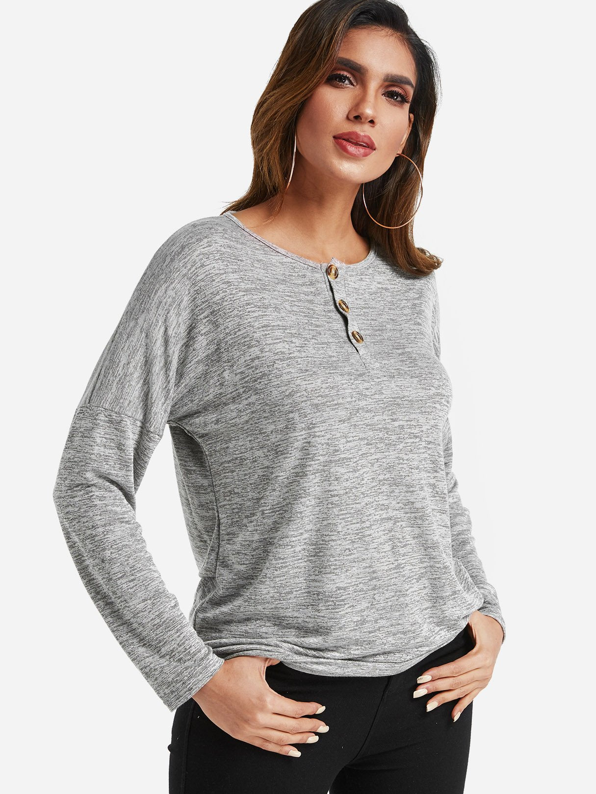 OEM Ladies Grey T-Shirts