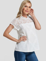 OEM Ladies White T-Shirts