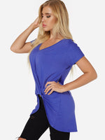 OEM Ladies Blue T-Shirts
