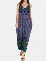 ODM Ladies Sleeveless Maxi Dress