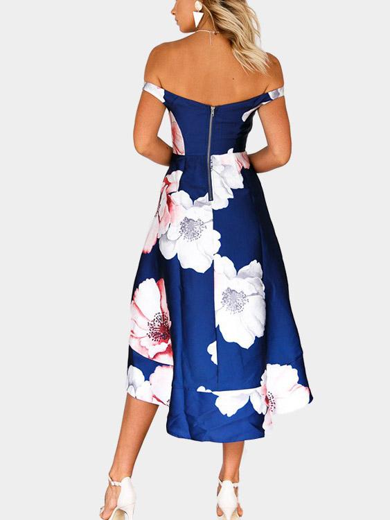 NEW FEELING Womens Floral Floral Dresses
