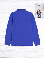 NEW FEELING Womens Blue Blouses