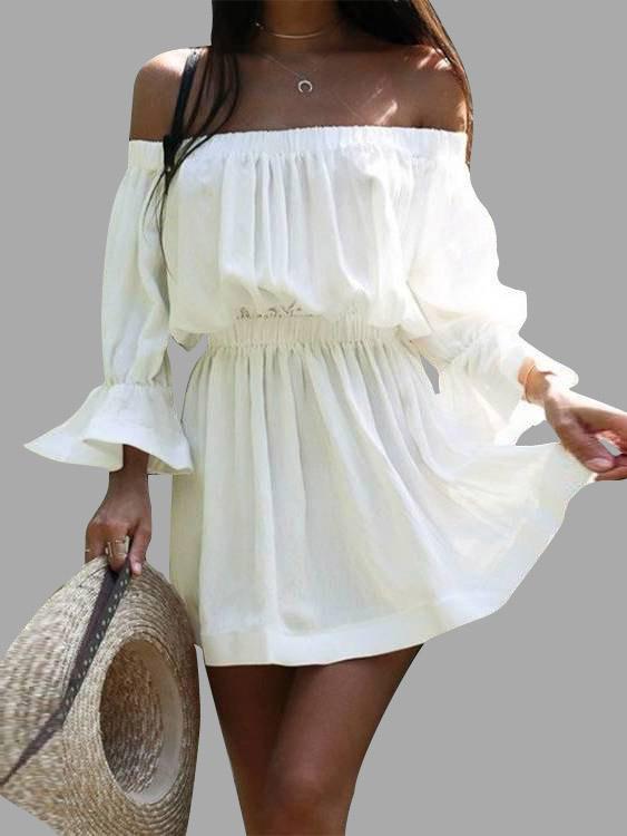 OEM ODM Womens White Mini Dresses