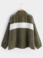 NEW FEELING Womens Army Green Plus Size Coats & Jackets
