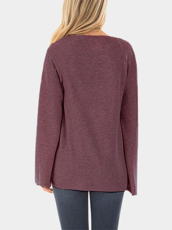 Custom Womens Long Sleeve Top
