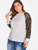 OEM Ladies White Plus Size Tops