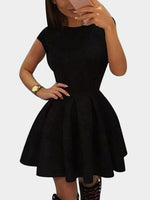 OEM Ladies Black Casual Dresses