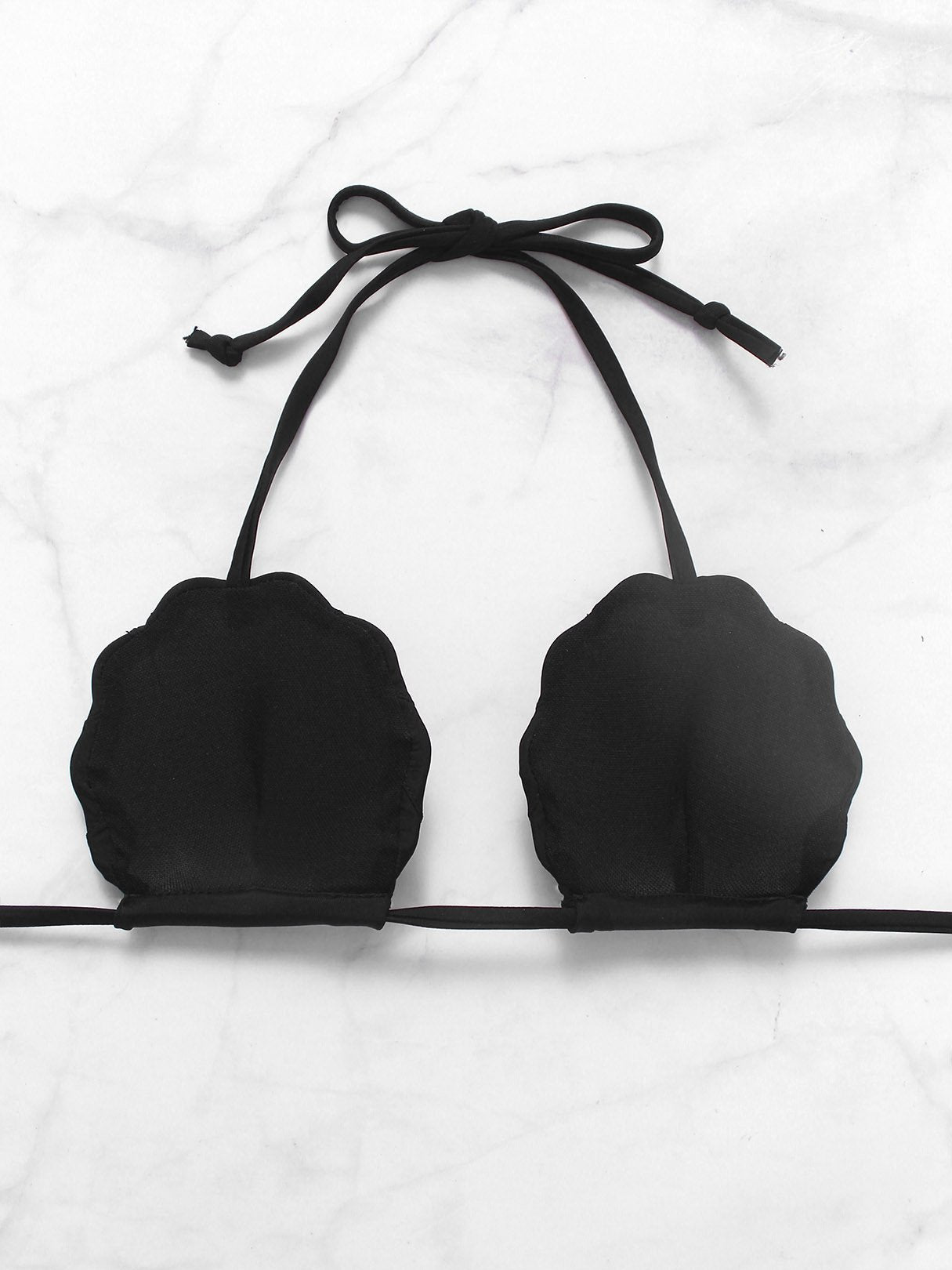 NEW FEELING Womens Black Bikinis