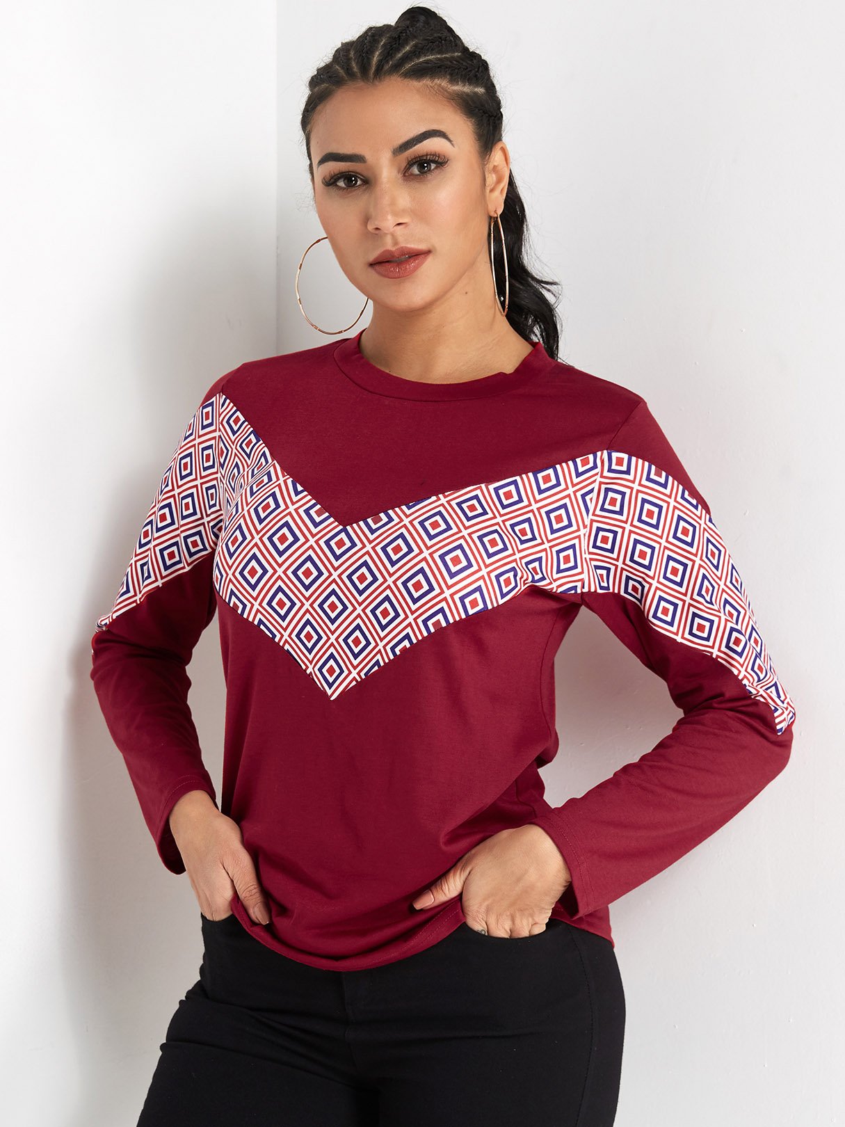 ODM Ladies Long Sleeve T-Shirts