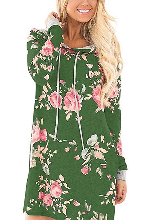 OEM Ladies Green Mini Dresses