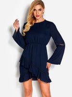 ODM Ladies Long Sleeve Sexy Dress