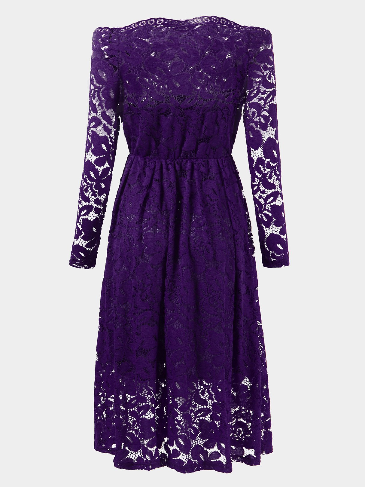 Custom Wrap Dress Silver