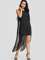 NEW FEELING Womens Black Sexy Dresses